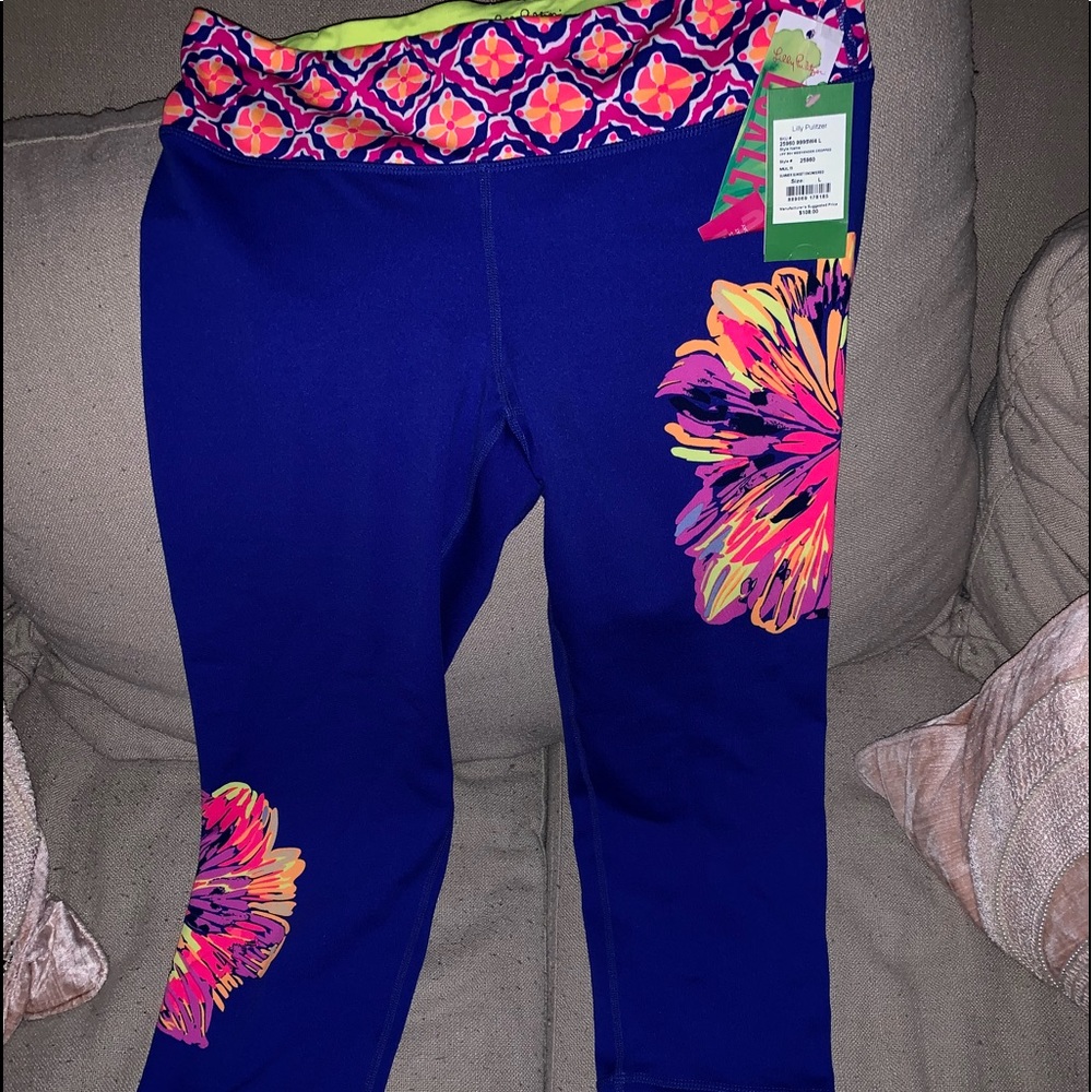 NWT Lily Pulitzer cropped legging